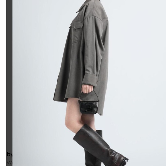 BY FAR Black Mini Patent Leather Alfie Bag - Picture 5 of 9